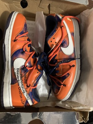 NIKE DUNK LOW X OFF WHITE X FL- Rare Find For the Collector  