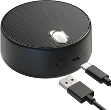 USB Computer Speakers with Microphone, PC Laptop Speaker with Mic, 2 Sound Modes