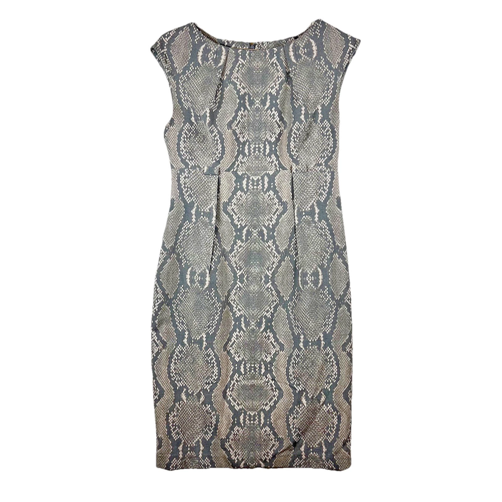 VETEMENTS Abito senza maniche Calvin Klein 4P grigio stampa serpente