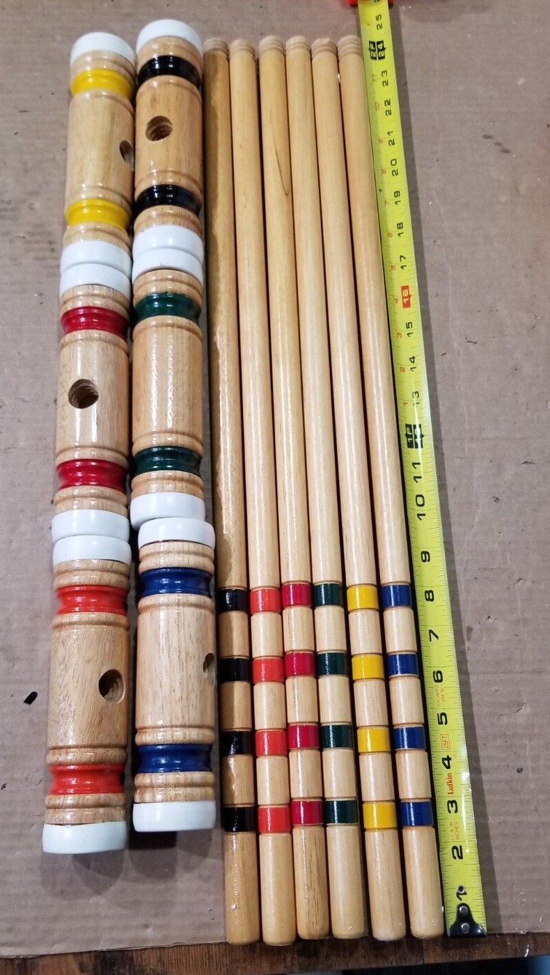 Replacement SPORTCRAFT CROQUET GAME Mallet (Handle and Matching Head