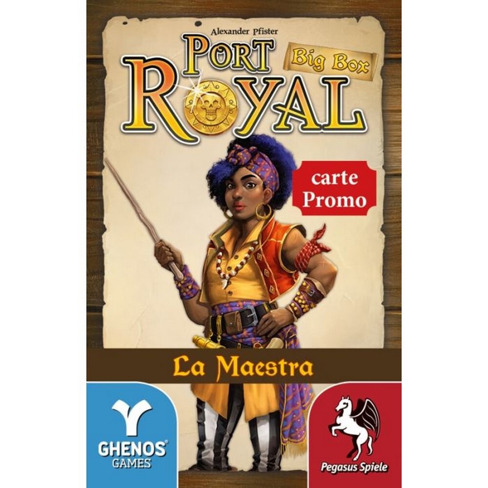 Port Royal - Big Box: La Maestra (Carte Promo) Gioco da Tavolo