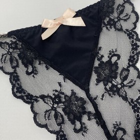 Agent Provocateur Joseline Black Thong AP4 Large NWT