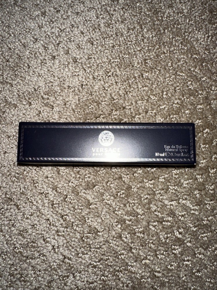 Versace Pour Homme Signature by Versace 0.3 oz EDT Mini for Men New in Box