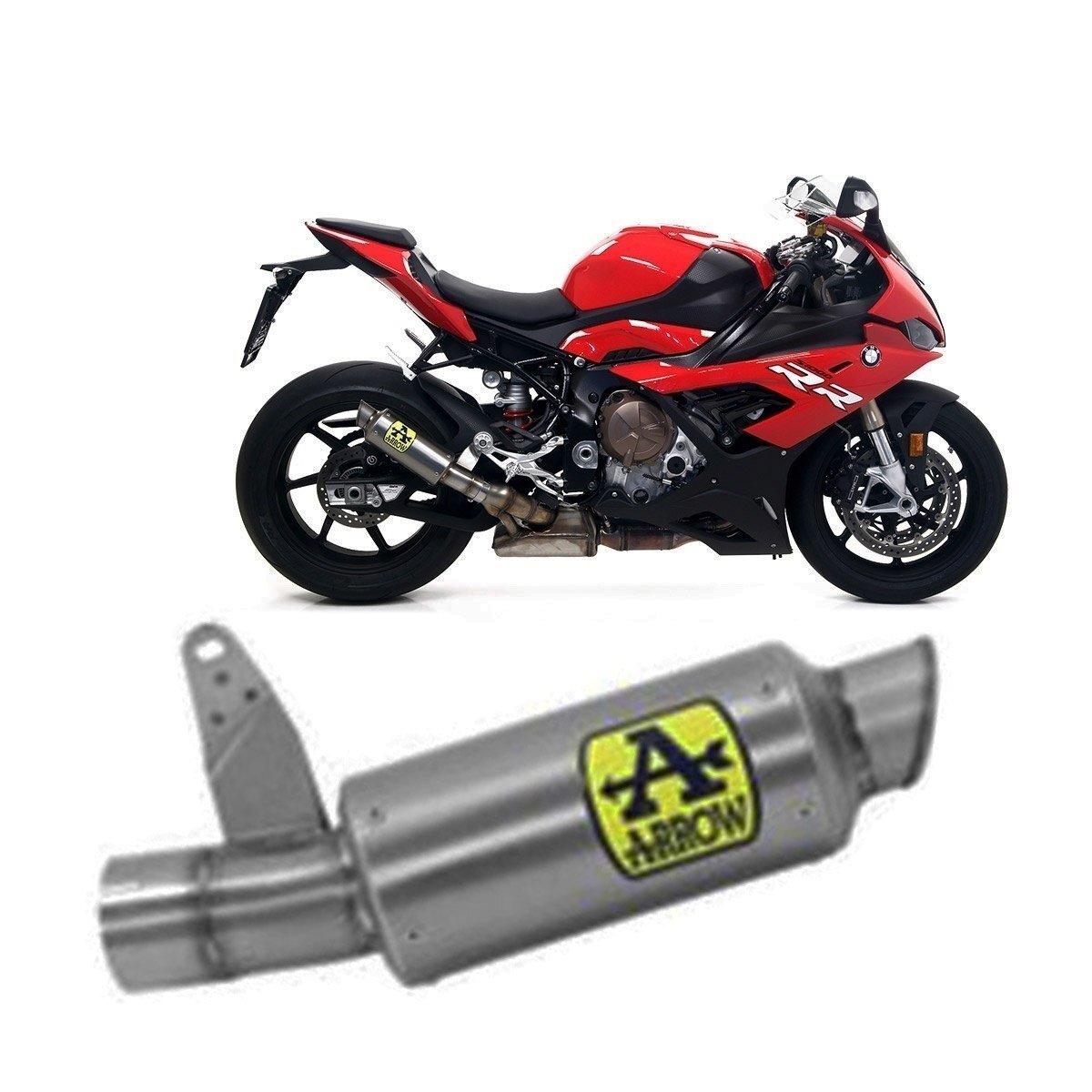 Exhaust Arrow Approved Gp2 Titan BMW S 1000 RR 2019 > 2023