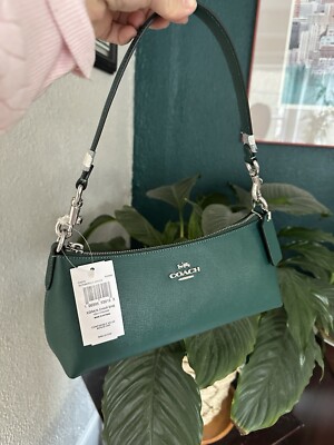 NWT - COACH Charlotte Shoulder Bag - Crossgrain leather - CX579