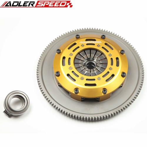 RACING CLUTCH TWIN DISC +FLYWHEEL KIT FOR 13-19 SCION FR-S SUBARU BR-Z FT86 GT86 - Picture 2 of 5