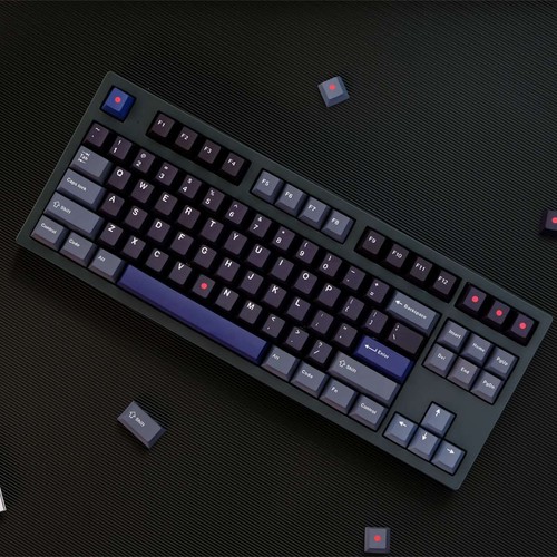 Thinkpad Theme Retro Classic Black Gray Dye Sublimation PBT Keycap Set - Picture 4 of 8