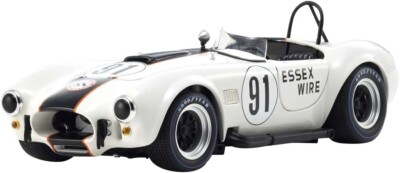 Kyosho Original 1/18 Shelby Cobra 427 S/C ESSEX WIRE #91 White