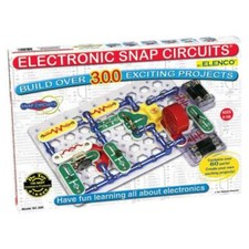 Electronic Snap Circuits SC-300 by Elenco Educational Science Kit Ages 8 UP 100