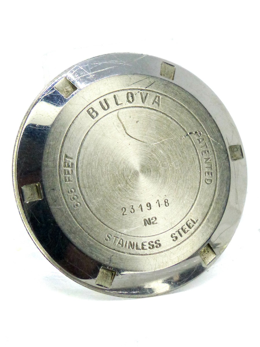 Bulova Deep Sea 666 Feet Accutron Stimmgabel Taucheruhr mit