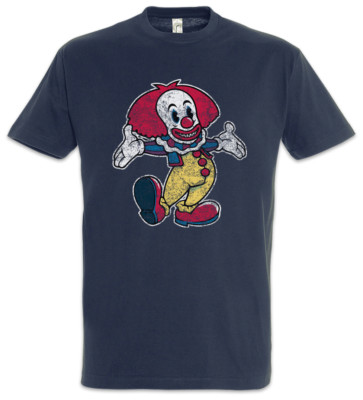 Clown I T-Shirt Fun Circus Toon Cartoon Look Comic