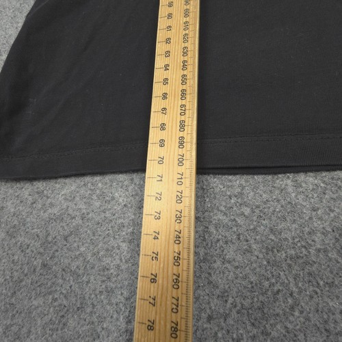 Essentials Shirt Mens LARGE Black back logo Crew Neck Short Sleeve Size L - Picture 8 of 9