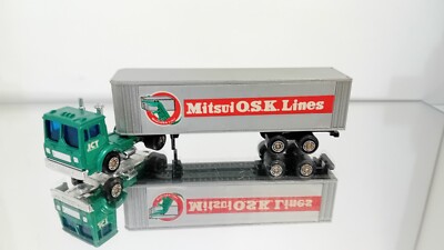 Shinsei Mini Power Truck mit Containeranhänger Mitsui Osk Lines Excellent