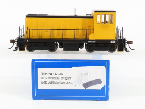 HO Scale Bachmann 60607 Unlettered Yellow & Black GE 70-Ton Diesel w/ DCC