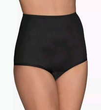 Vanity Fair Women's Perfectly Yours High Brief Panty Sz 11 Black 15712 NWT