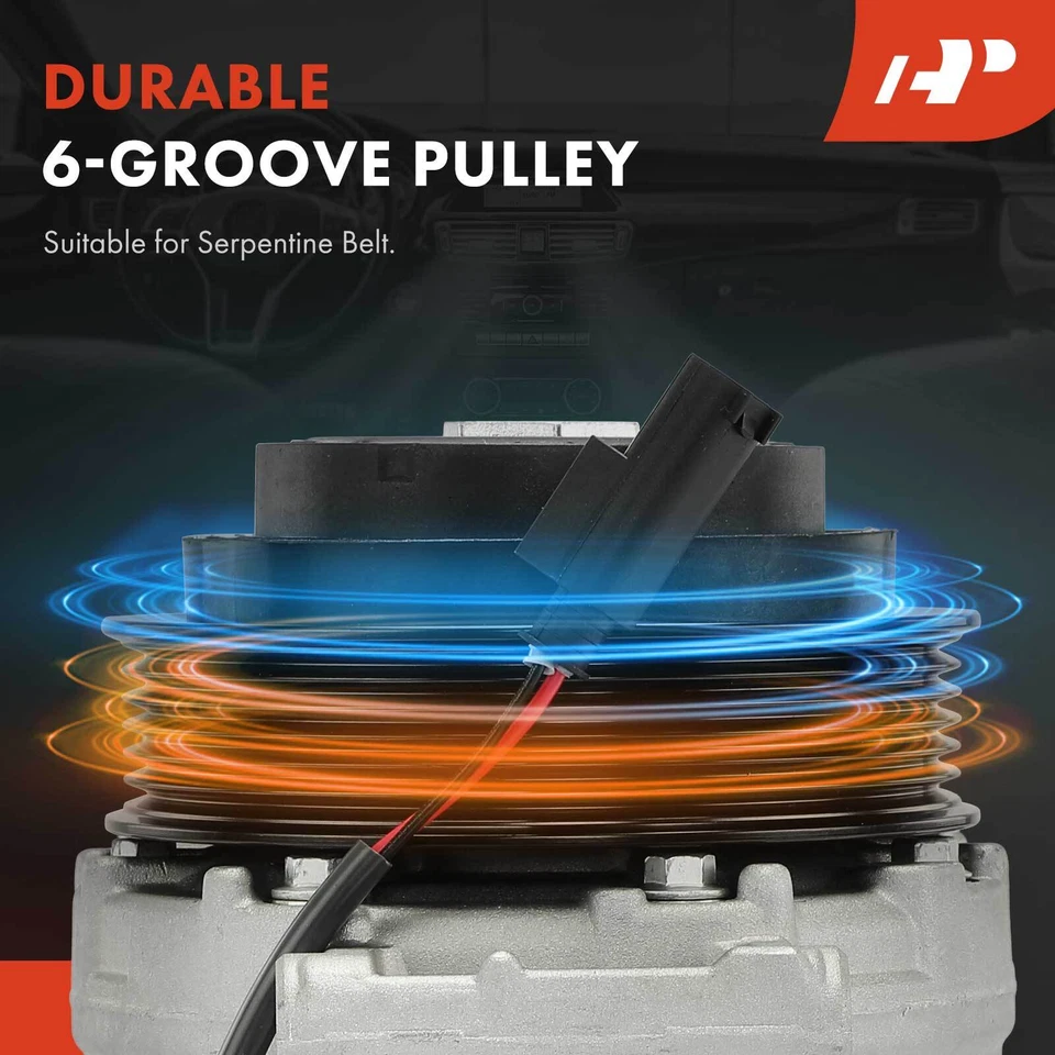 Nuevo compresor de aire acondicionado para Mercedes-Benz CL550 CL63 AMG ML63 AMG S550 S63 AMG GAS Foto 4 de 4