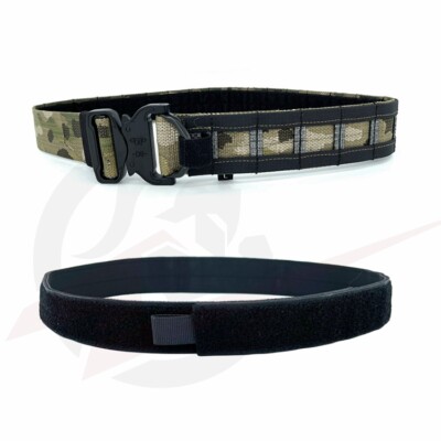 Ceinture tactique robuste avec boucle à dégagement rapide 1,75 pouces  18