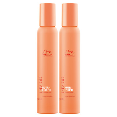 WELLA INVIGO NUTRI-ENRICH Luscious Mousse Mask für mehr Feuchtigkeit 2x 150 ml