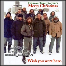 Fridge Fun Refrigerator Magnet THE THING MOVIE CHRISTMAS CARD 80s Horror SciFi