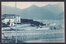 LECCO COLICO 18 LAGO Postcard 1929