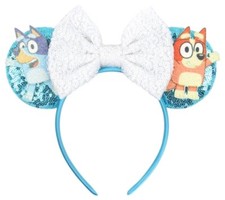 Bluey inspired Disney type Mickey Ears Birthday Toddler Girls Dog Bluey birthday
