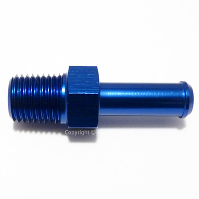 1/2 NPT auf 15mm 16mm (5/8) AUFSTECK WIDERHAKEN ENDSTÜCK Schlauchverschraubung Adapter Heizöl