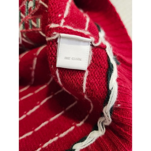 Charter Club Women's Christmas 100% Lambs Wool Vest Zipper Snowmen Medium - Picture 6 of 9