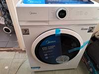 Midea MF100W70B 7kg Front Load Freestanding Washing Machine White