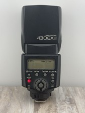 Canon Speedlite 430EX II Shoe Mount Flash E-TTL II DSLR Camera tested 