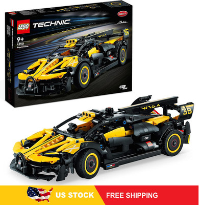 LEGO 42151 Technic Bugatti Car Toy Car Racing Model Car Collectible Iconic