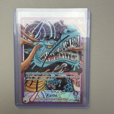 One Piece OP17-058 Kaido Leader Alt Art NM