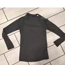 Adidas Alphaskin Climacool Long Sleeve Compression Shirt Black Men's Size S
