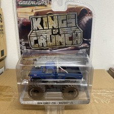 EXCLUSIVE GREENLIGHT KINGS OF CRUNCH DIRTY 1974 FORD F250 BIGFOOT 1