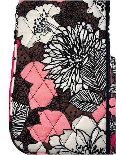 NWOT Vera Bradley Mocha Rouge Floral Travel Tablet Soft Quilted Case - Picture 3 of 12