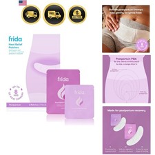 Uterine Recovery Patches, Heating Pad for After Birth Comfort, 8-Hours of Non...