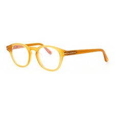 NEW Tom Ford FT6000-K-B 047 Light Brown 49mm Eyeglasses
