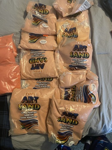 Estes Art Sand Sand Painting & Sand Sculpture Bags - 12/3 bags