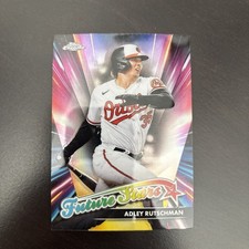 2024 Topps Chrome #FS-1 Adley Rutschman Future Stars Baltimore Orioles 