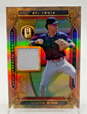 2023 Panini Chronicles - Gold Standard Swatches Masyn Winn #GSS-MW Gold /99