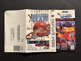 Sega Saturn X-MEN Children of the Atom Manual Only with Registration Card