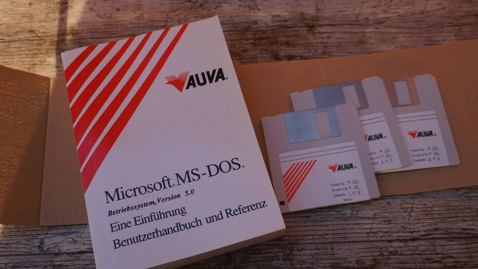 Microsoft DOS 5.0 Retro Betriebssystem Deutsch auf 5,25" und 3,5" Disketten - Bild 4 von 4