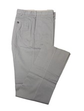 Lands' End Men's Comfort Waist No Iron Chino Pants 37 UNHEMMED NWOT