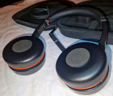 Jabra Evolve 75 UC Cuffie Bluetooth Stereo con ANC e Custodia Rigida Custodia da Viaggio