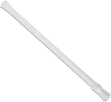 1Pcs Net Curtain Rods Extendable,Ajustable Extension Curtain Poles No Drill Sho