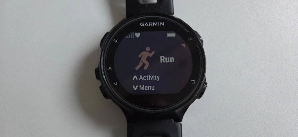 Garmin Forerunner 735XT GPS Sport Laufen Schwimmen Triathlon Uhr - Schwarz/Grau - Bild 3 von 4