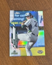 Tyler Baum 2020 Topps Pro Debut Chrome Refractor PDC-162 Monsters Tar Heels /99