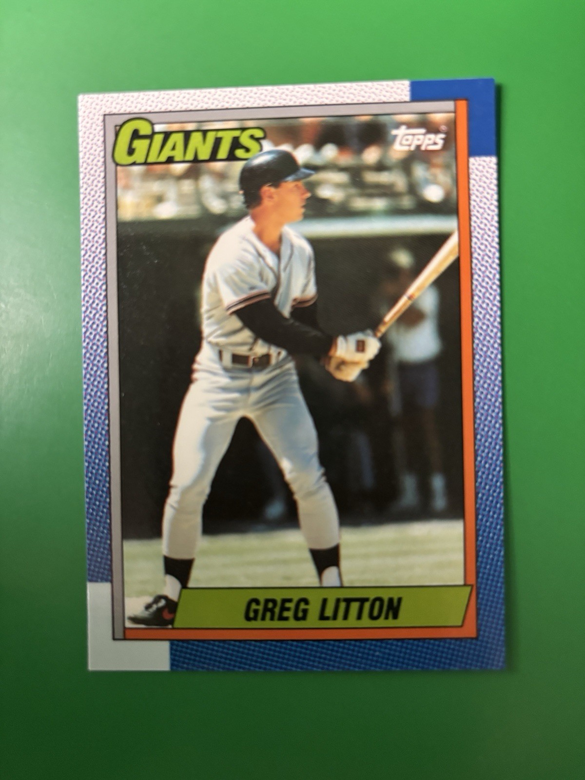 1990 Topps Tiffany Greg Litton RC #66