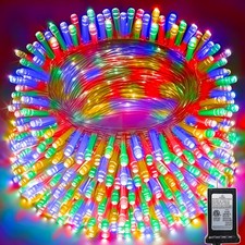 328 FT Christmas Light 1000 LED Xmas Lights Outdoor Christams String Lights W...