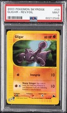 2003 POKEMON SKYRIDGE #59 GLIGAR-REVERSE FOIL PSA 9 on eBay