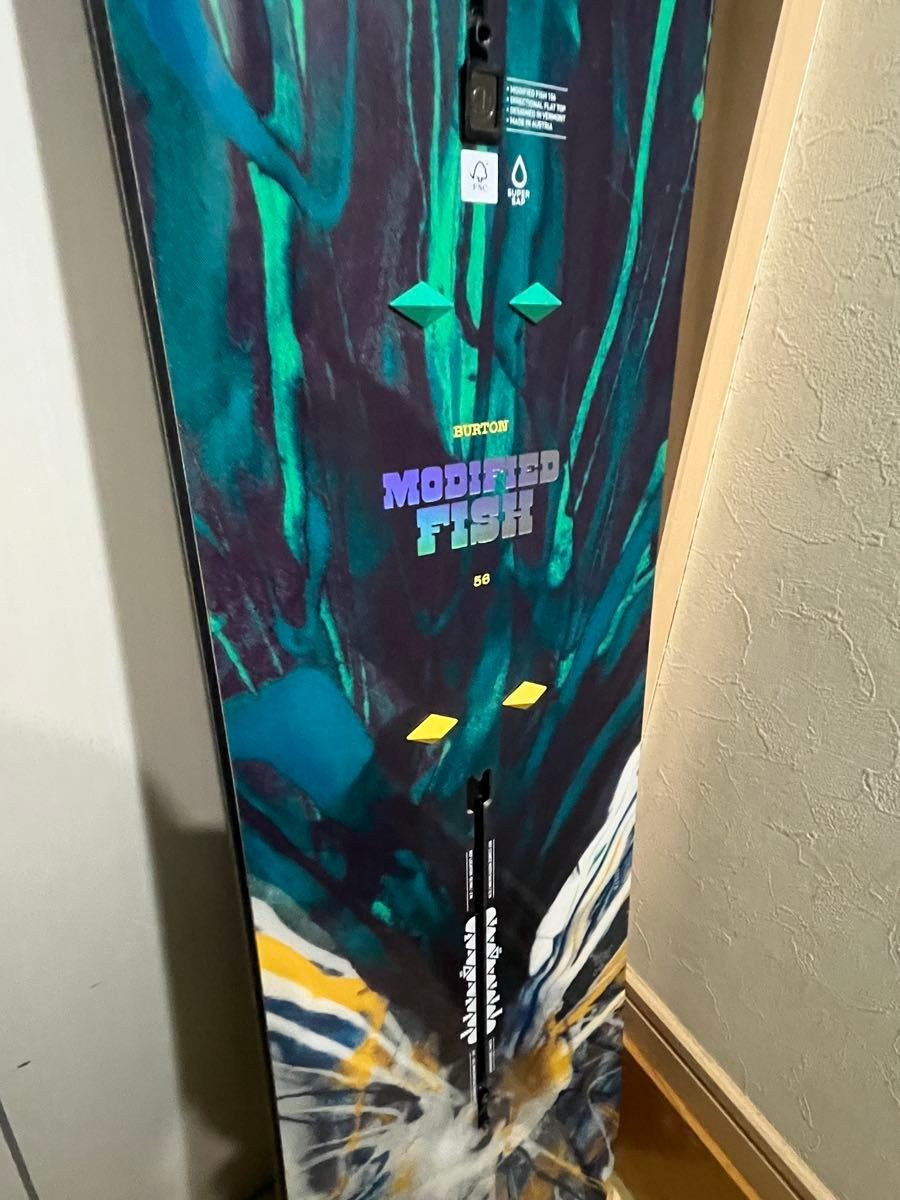 BURTON family tree fish modified 156cm powder board | eBay